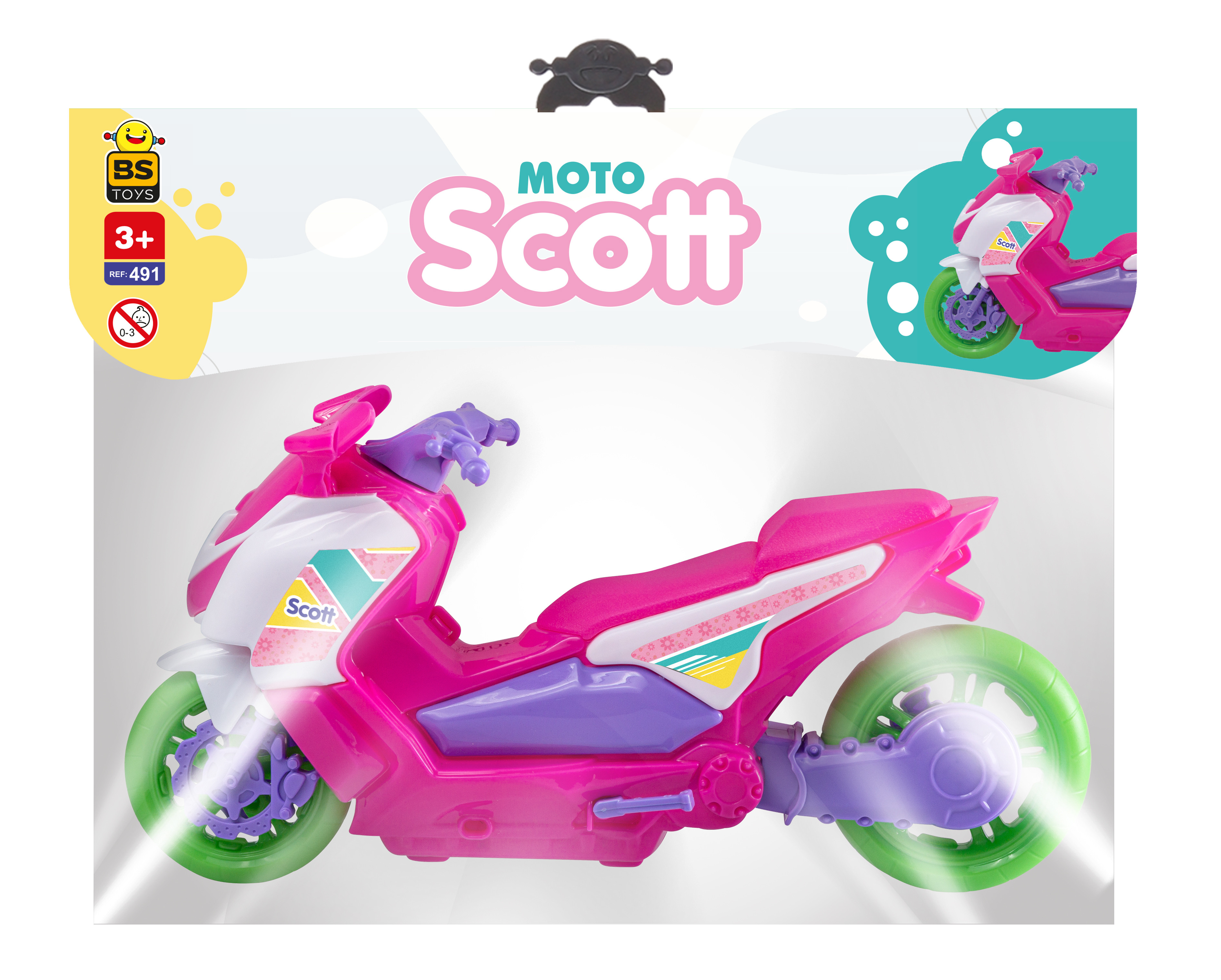 Moto Scott Feminina Na Solapa