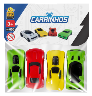 Carrinhos Sortidos Com 4