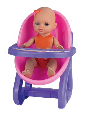 Cadeirão com boneca